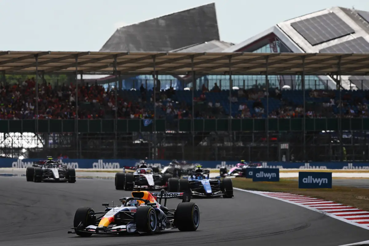 Een shot tijdens de F1 Grand Prix van Groot-Brittannië in 2026