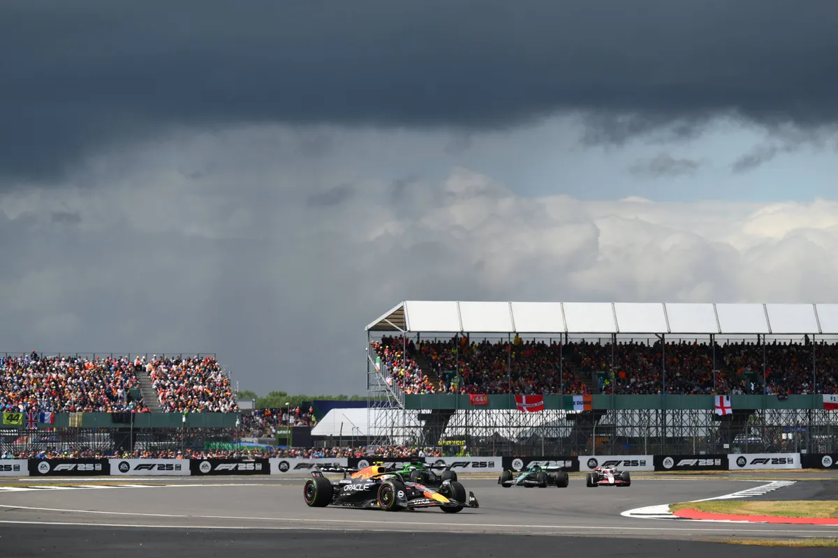 Een shot van sector tijdens de F1 Grand Prix van Groot-Brittannië in 2025