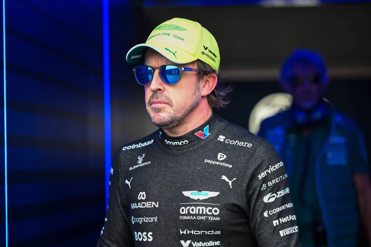 Fernando Alonso op de zaterdag tijdens het F1-raceweekend in België (2026)