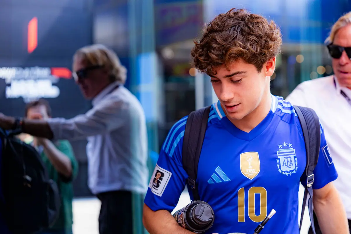 Franco Colapinto tijdens het F1-raceweekend in België (2026)