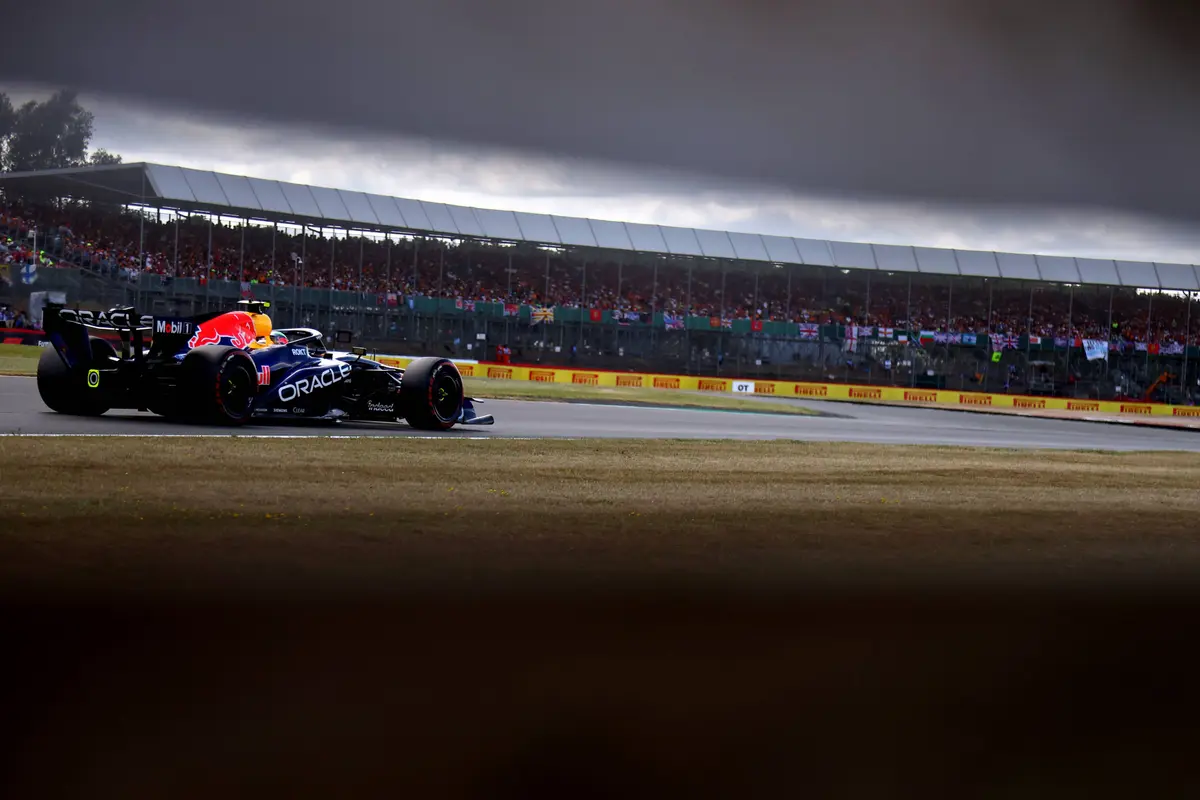 Shot van Circuit Silverstone tijdens het F1-raceweekend in Groot-Brittannië (2026)