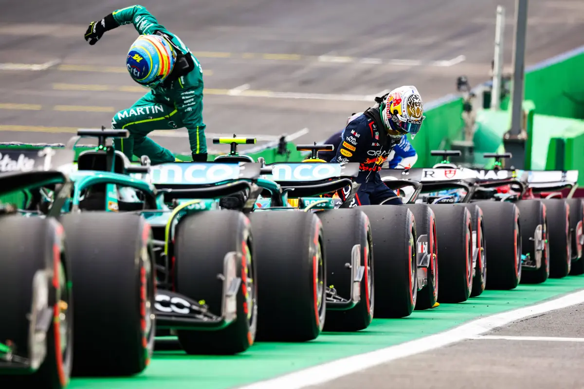 Fernando Alonso Max Verstappen