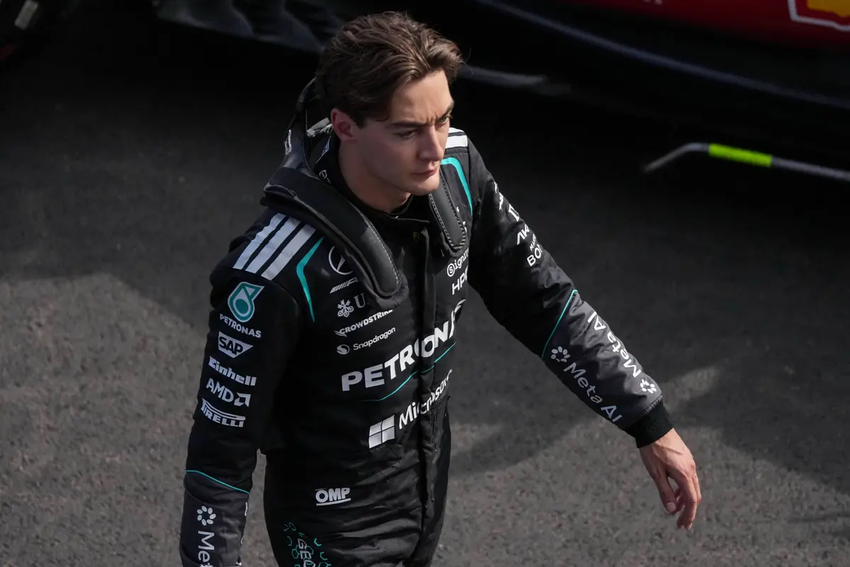 Mercedes-coureur George Russell krijgt een nieuwe motor in Hongarije