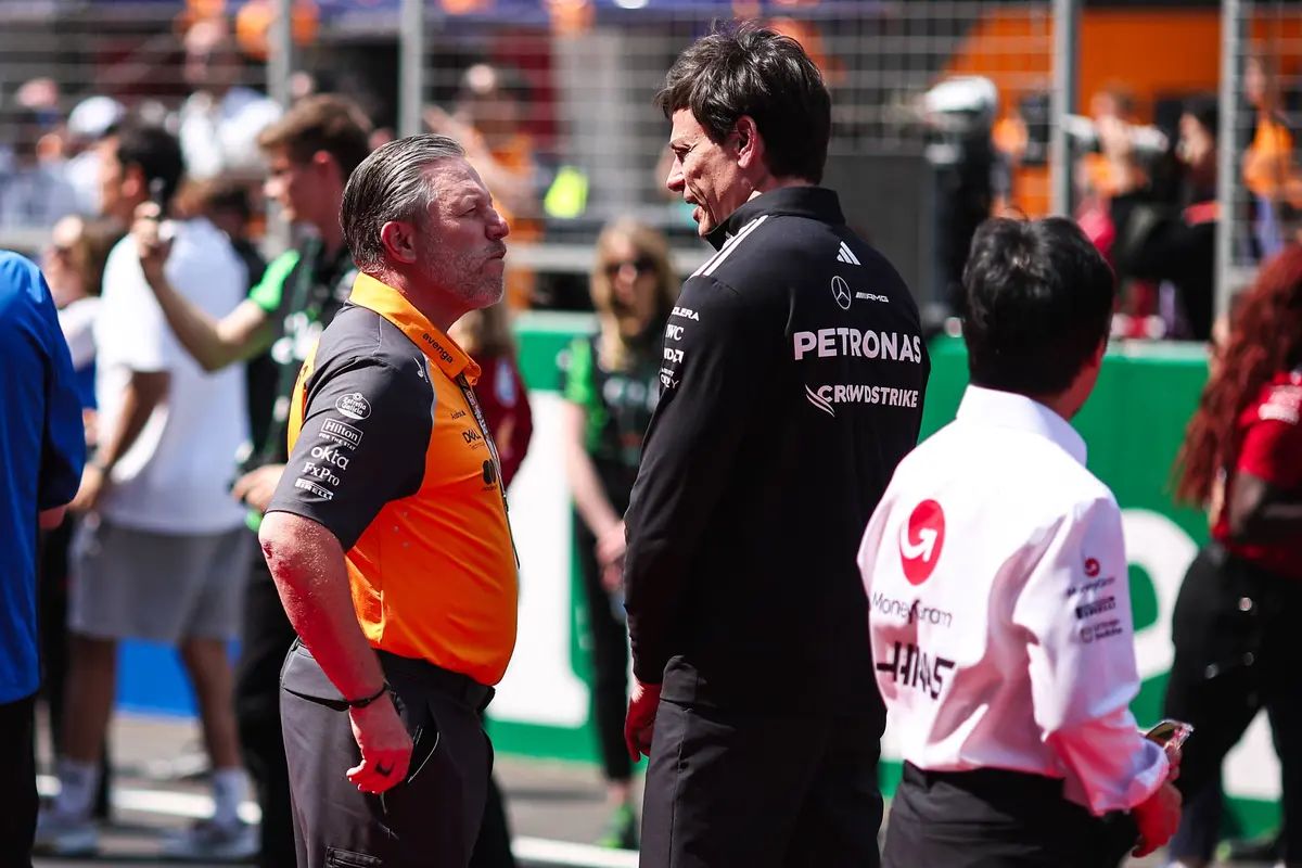 Zak Brown Toto Wolff