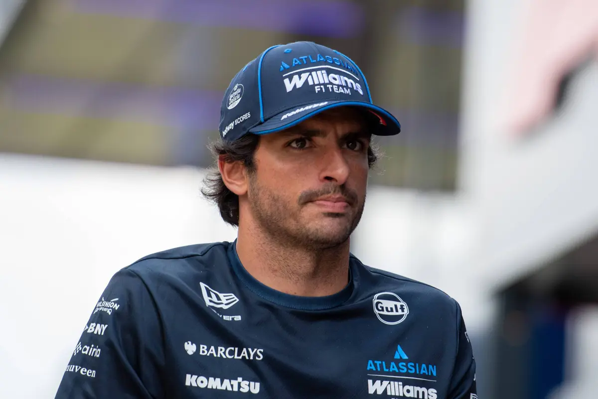 Carlos Sainz tijdens het F1-raceweekend in België (2026)