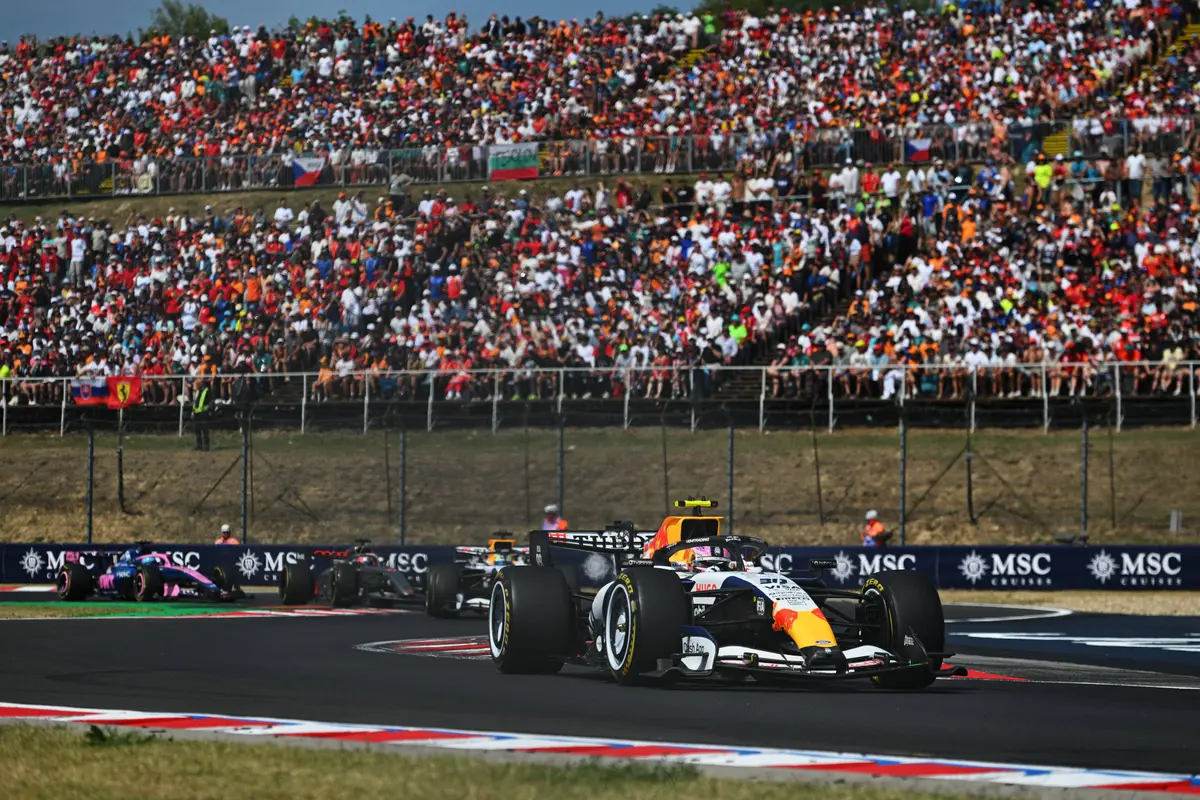 Een shot van de F1 Grand Prix van Hongarije in 2026