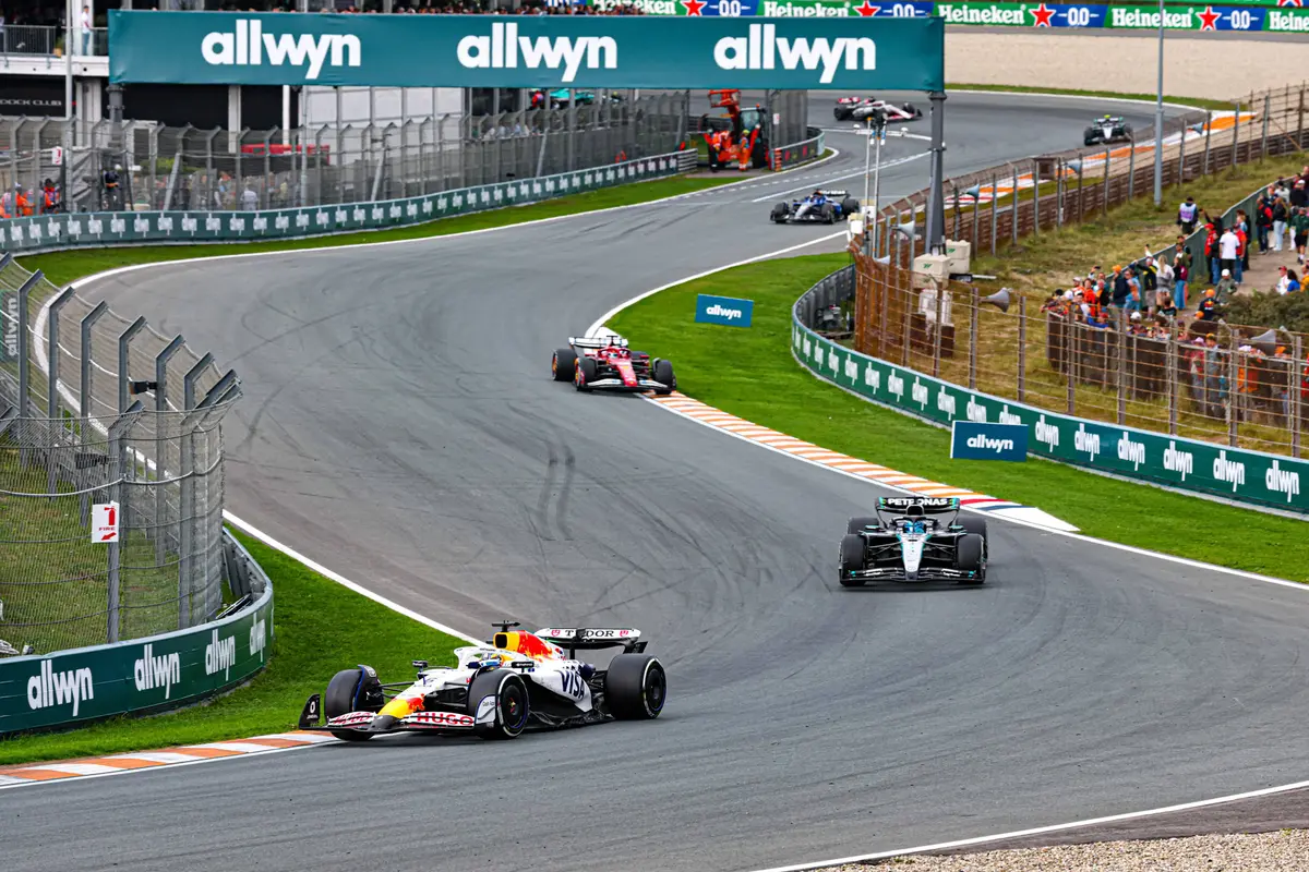 Een shot van de F1 Grand Prix van Nederland in 2025
