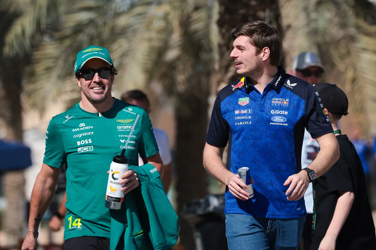 Fernando Alonso Max Verstappen