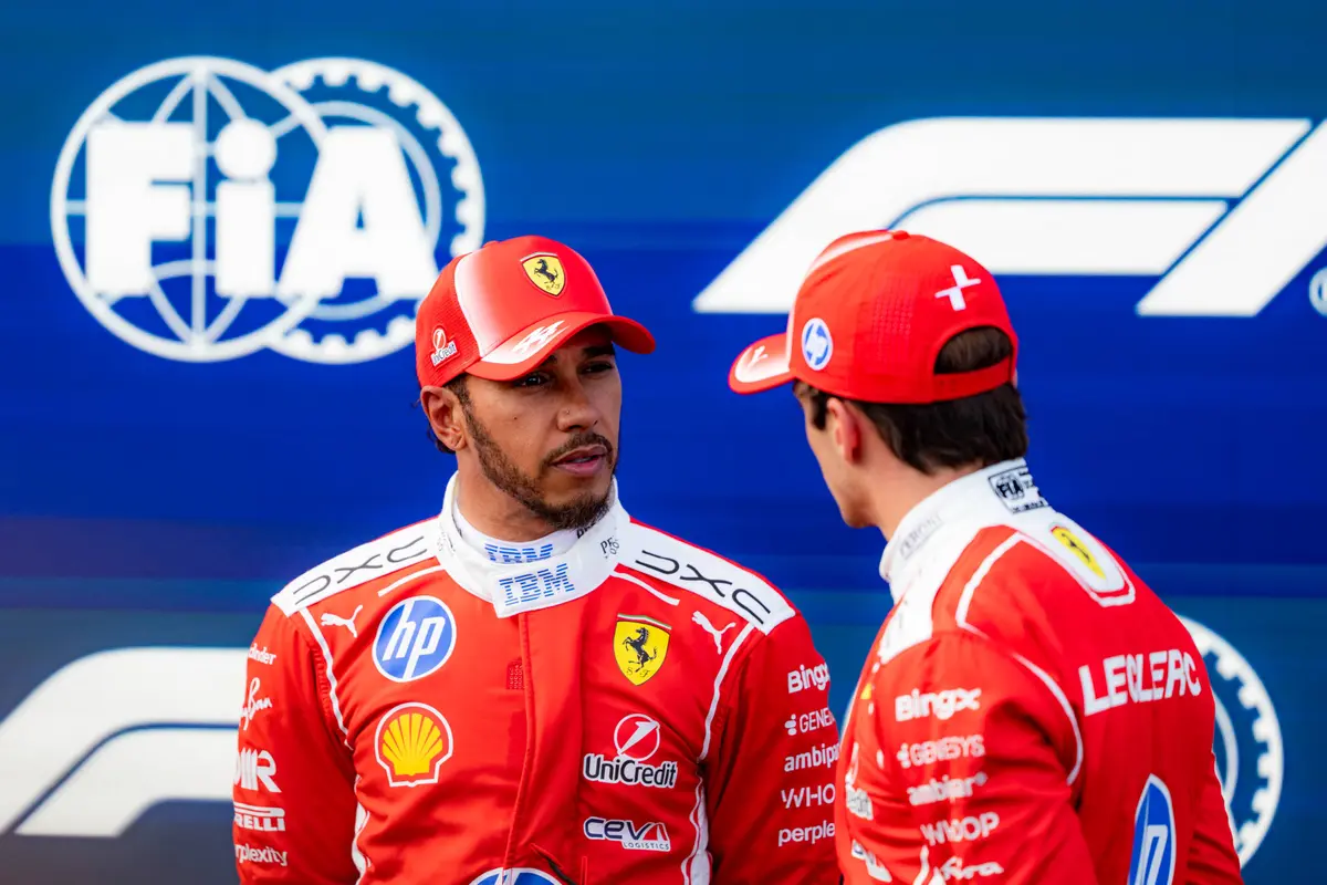 Lewis Hamilton Charles Leclerc