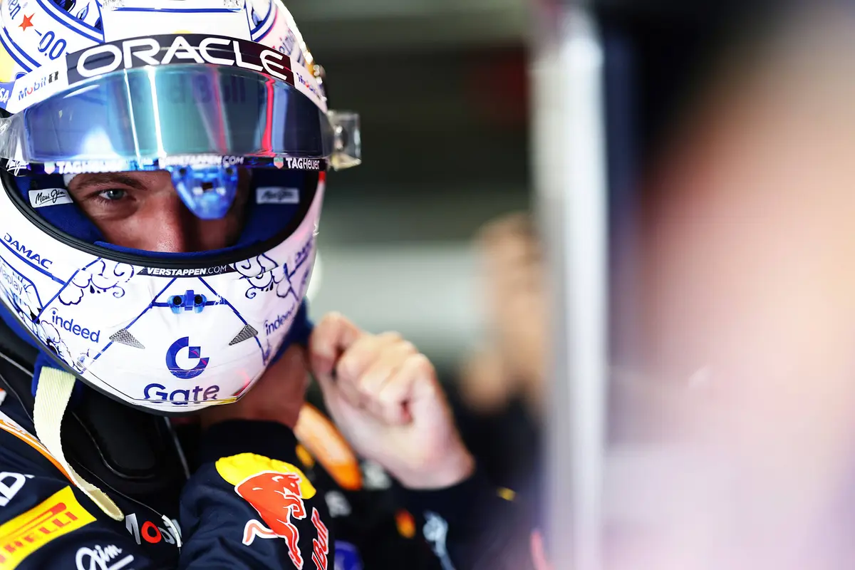 Max Verstappen op de zaterdag tijdens het F1-raceweekend in Nederland (2026)