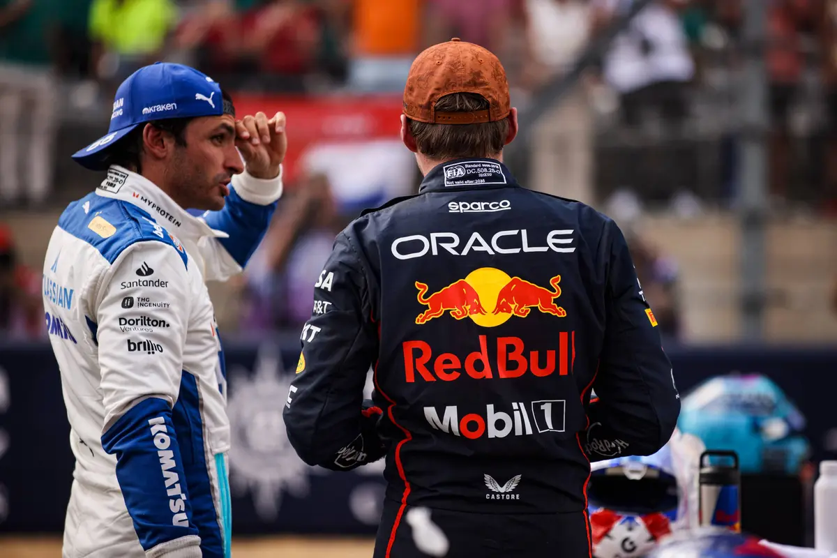 Sainz Verstappen