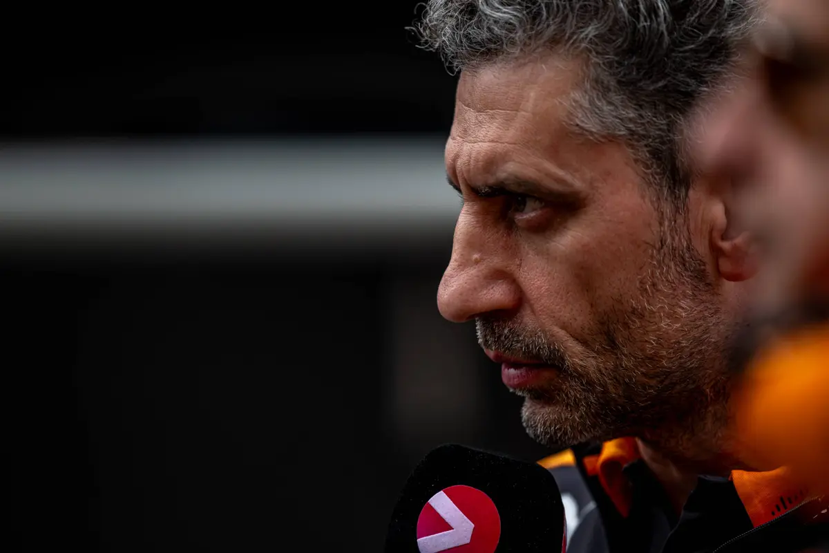 McLaren-teambaas Andrea Stella wil even niet aan Max Verstappen denken