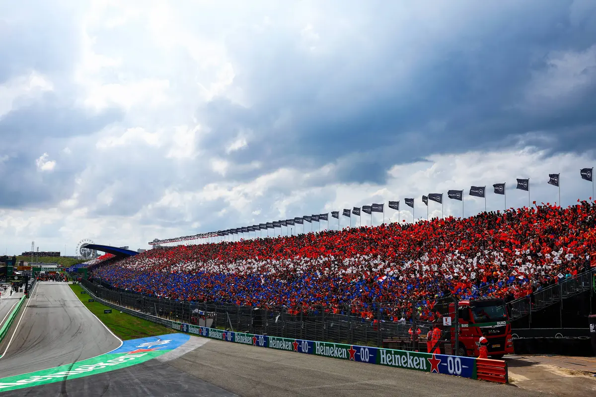 Nederlandse F1-fans op Circuit Zandvoort in 2023