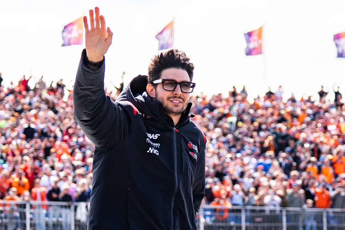 Esteban Ocon Zandvoort parade