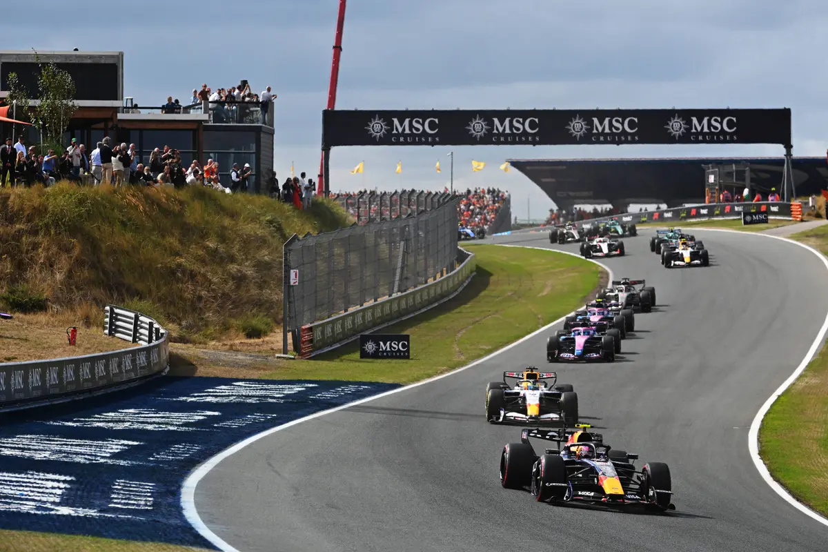 Een shot van de F1 Grand Prix van Nederland in 2026