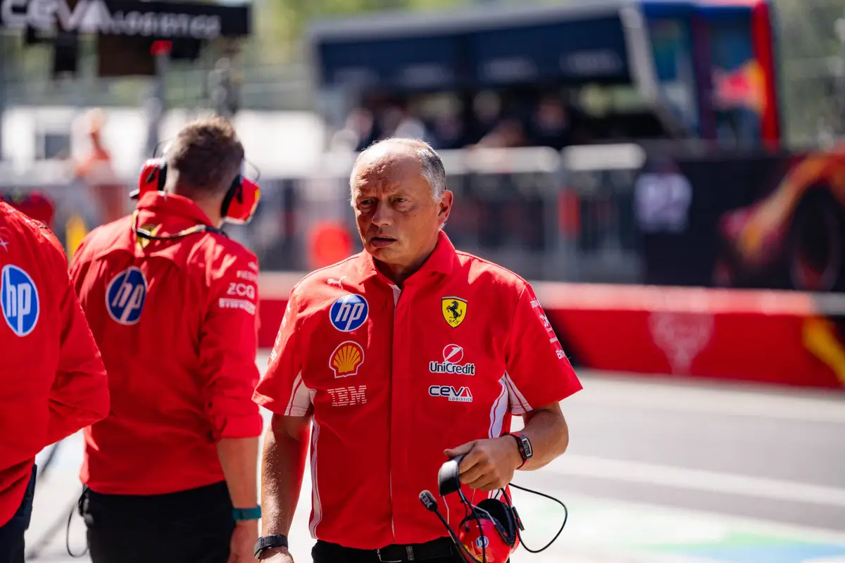 Ferrari-teambaas Fred Vasseur reageert op de geruchten rondom de komst van Christian Horner