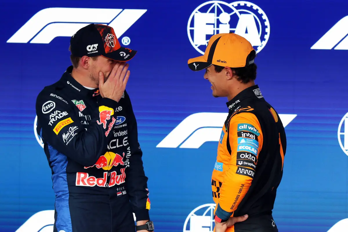 Lando Norris Max Verstappen