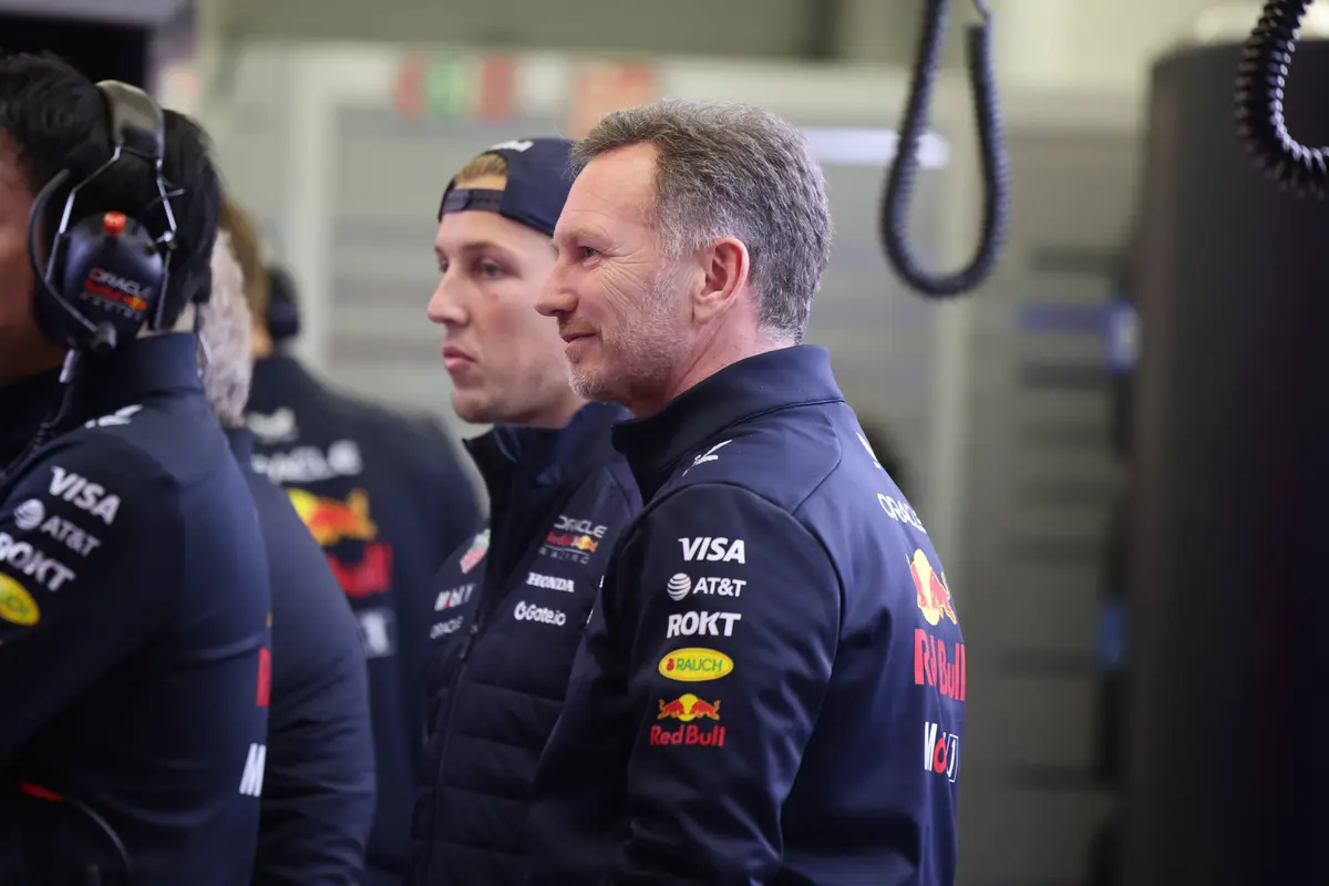 Liam Lawson Christian Horner