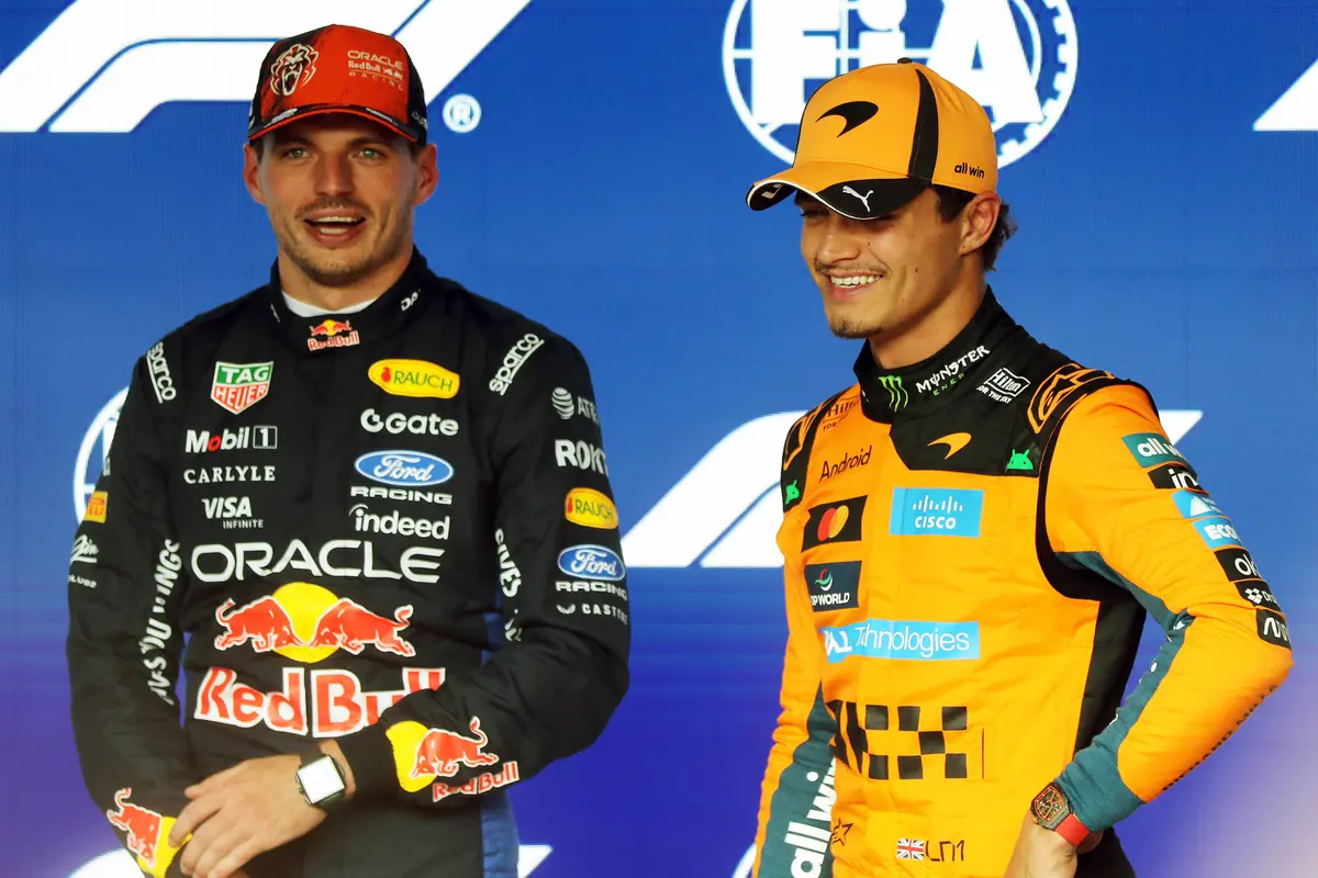 Daniel Ricciardo ziet een enorm verschil tussen Max Verstappen en Lando Norris