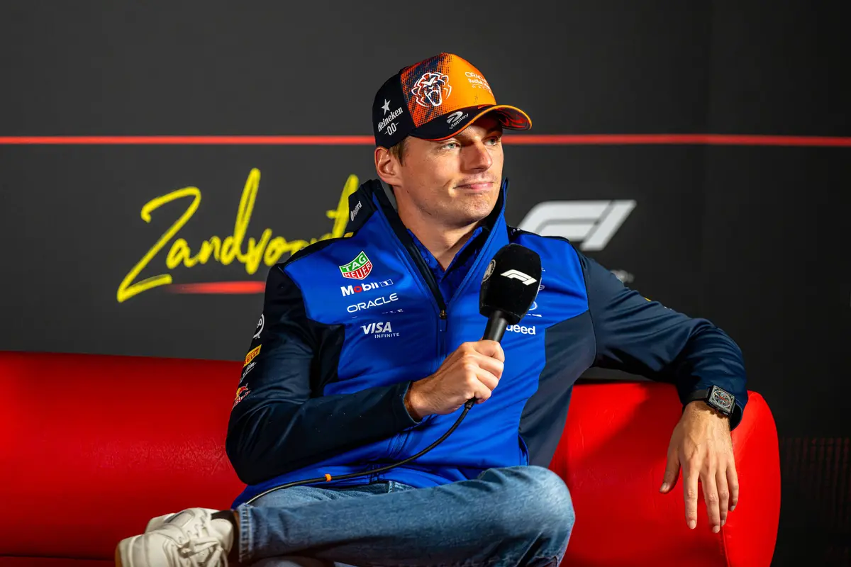 Max Verstappen voor Red Bull Racing in Zandvoort