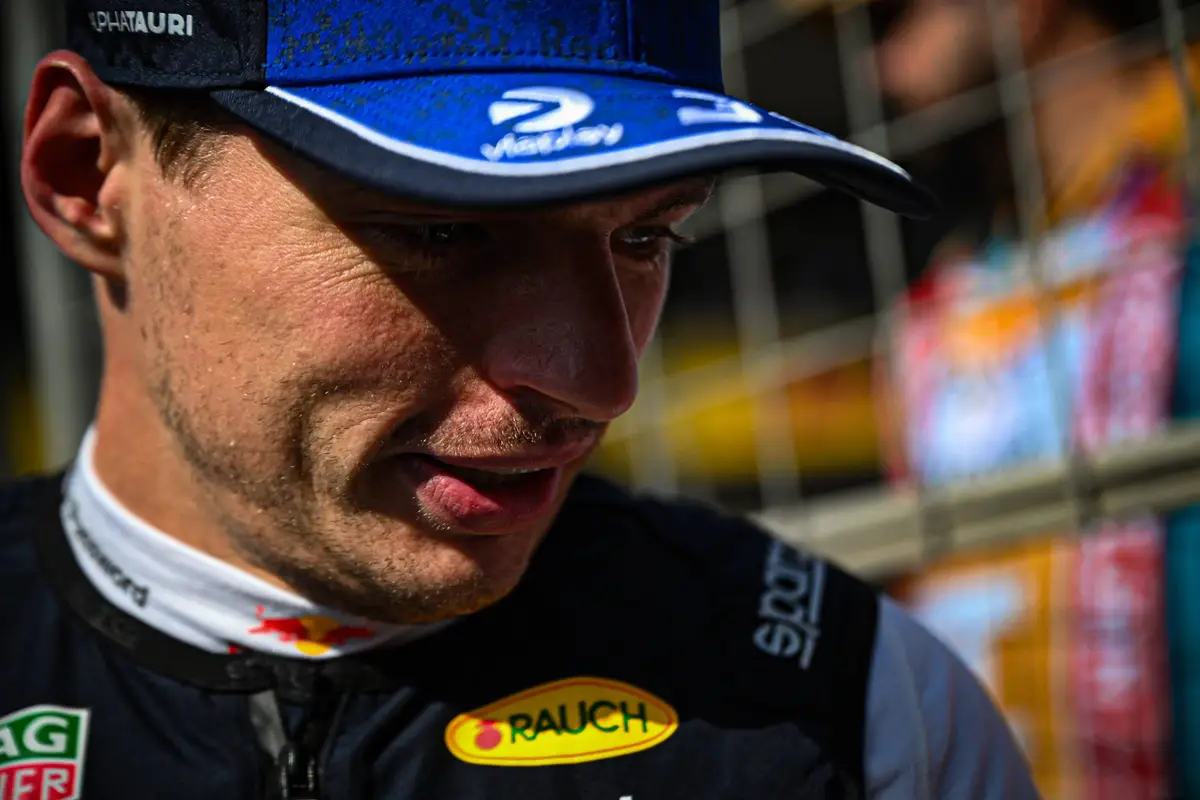 Max Verstappen tijdens het F1-raceweekend in Azerbeidzjan (2026)