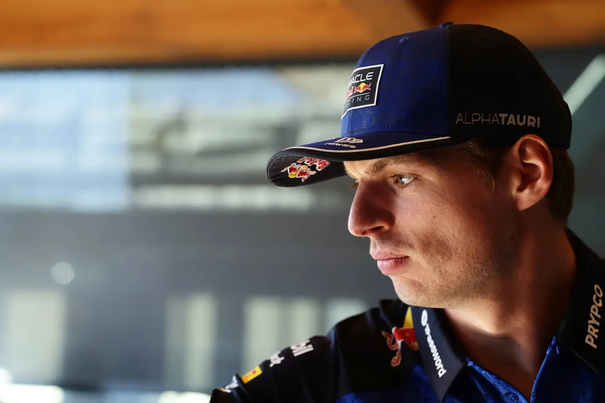 Max Verstappen tijdens het F1-raceweekend op de Madring in Madrid (2026)