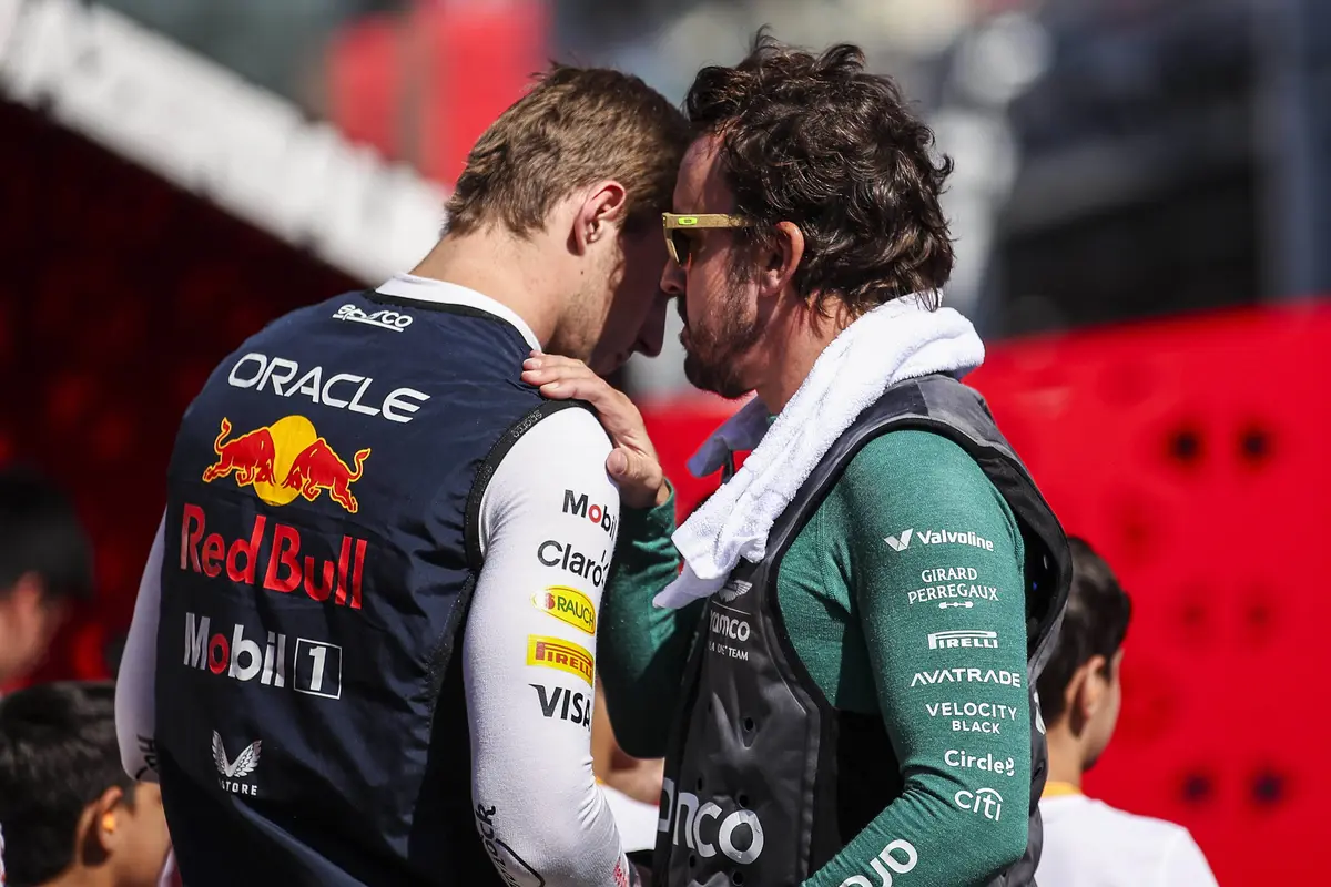Max Verstappen Fernando Alonso