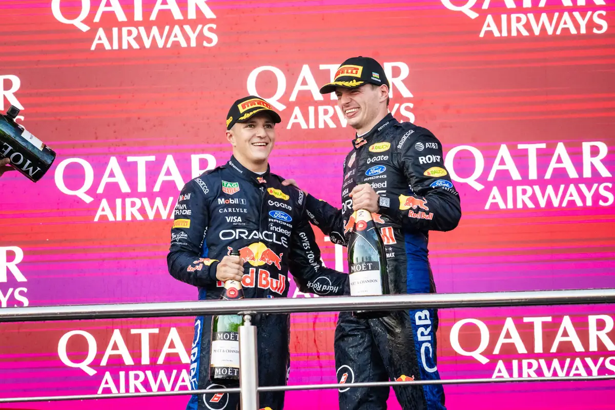 Max Verstappen Isack Hadjar