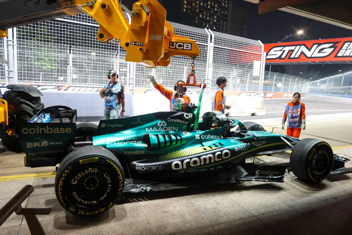 Aston Martin AMR26 Lance Stroll Singapore