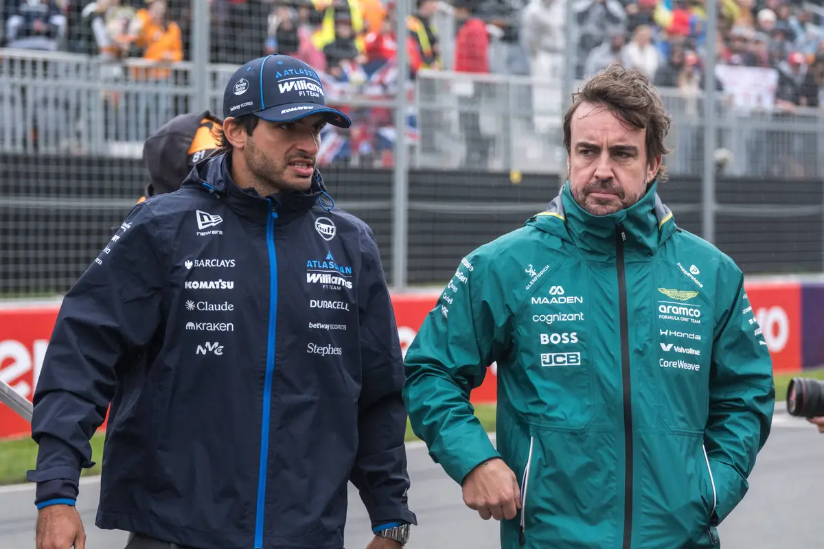 Carlos Sainz Fernando Alonso