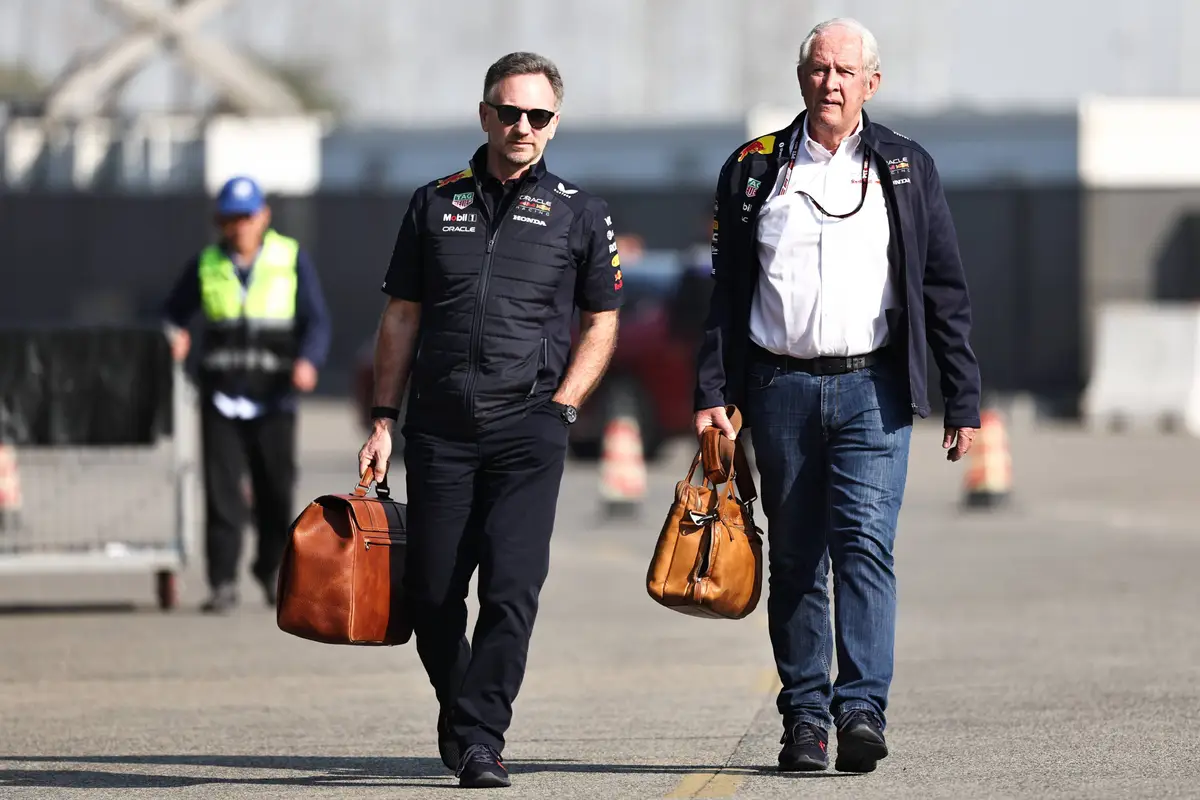 Christian Horner Helmut Marko