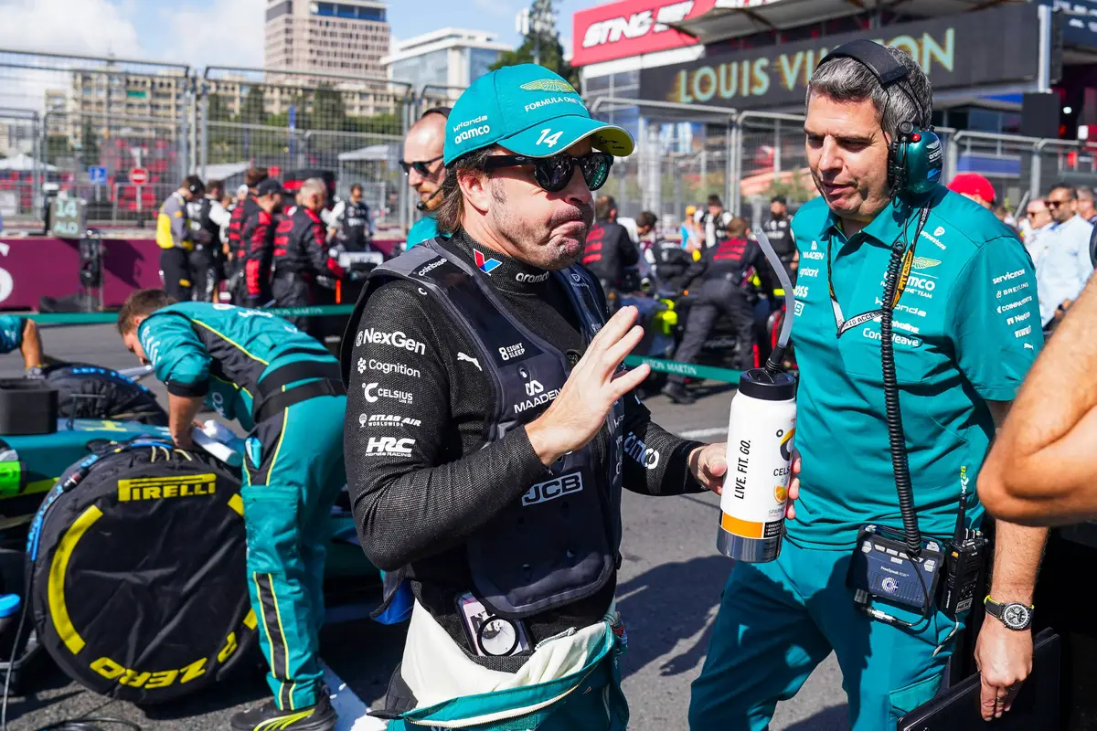 Honda wijst naar een opvallende actie van Fernando Alonso in Azerbeidzjan