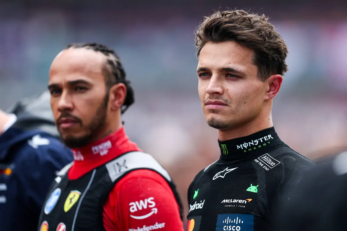 Lewis Hamilton Lando Norris