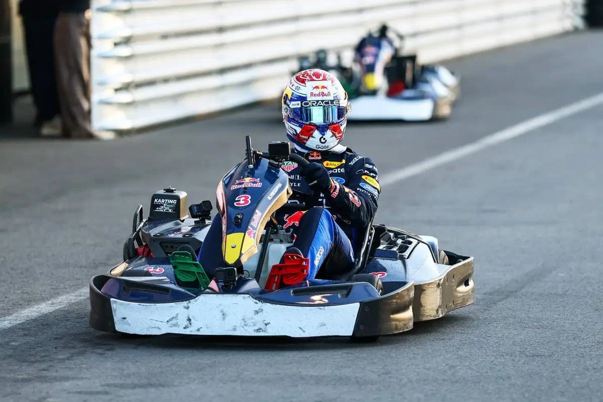 Max Verstappen kartrace