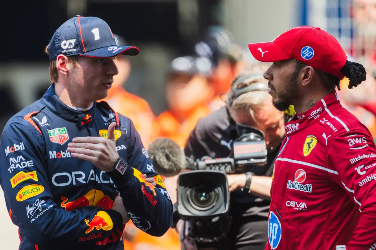 Max Verstappen Lewis Hamilton