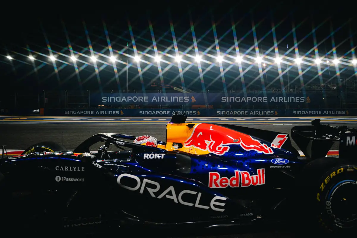 Max Verstappen Red Bull Singapore