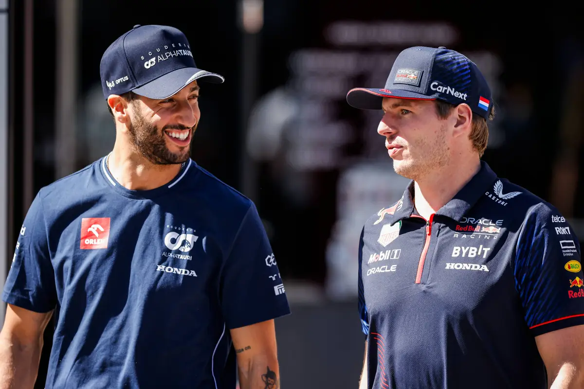 Max Verstappen reageert op de terugkeer van Daniel Ricciardo in de Red Bull-familie