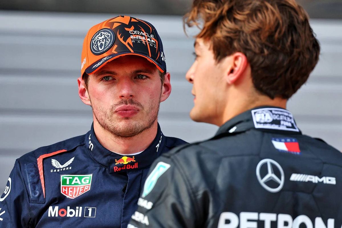 Verstappen takes a swipe at Russell: “He’ll probably start crying again.”