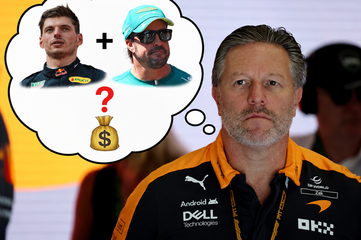 Alonso to team up with Verstappen at McLaren? 'Zak Brown can't afford that!'