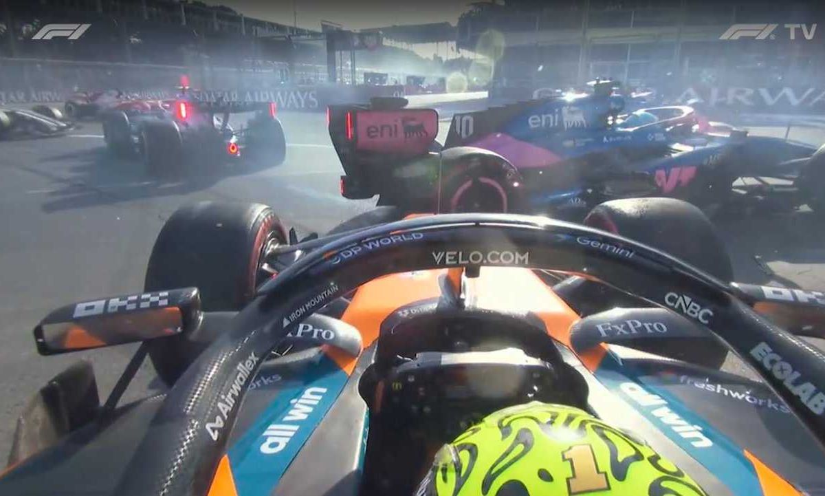Three-car pile-up triggers another Safety Car after chaotic Baku restart