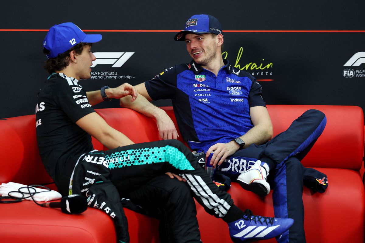 Antonelli praises Verstappen as he plays down talk of Red Bull being the car to beat