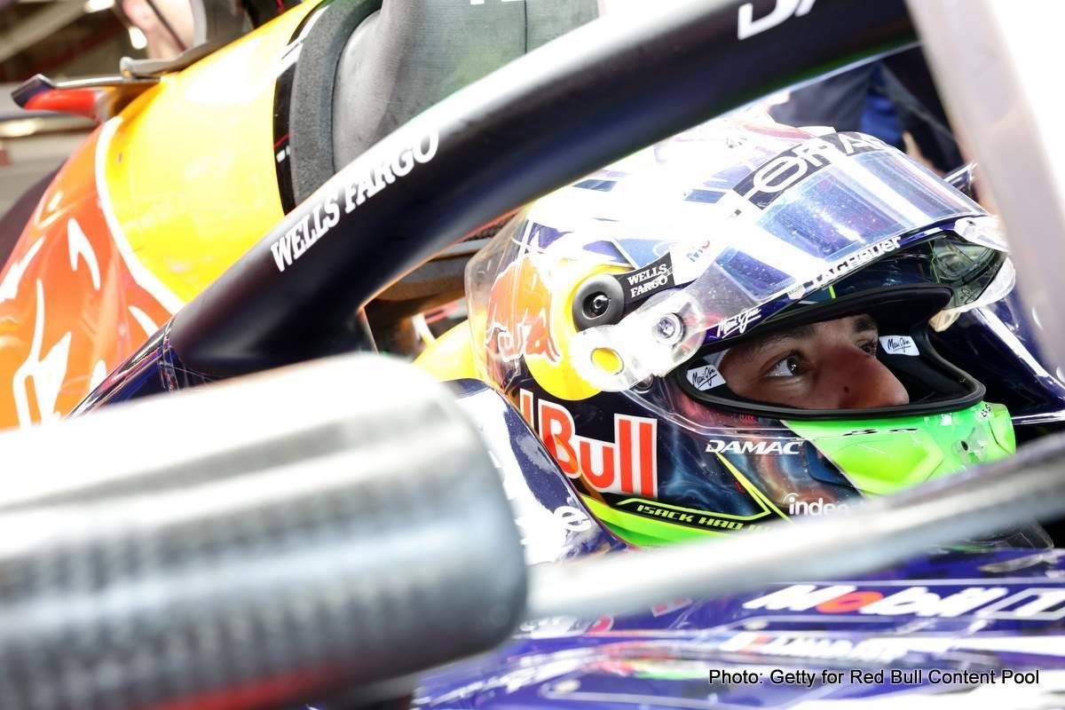 Isack Hadjar will miss the Spanish Grand Prix at Madring as Liam Lawson remains at Red Bull
