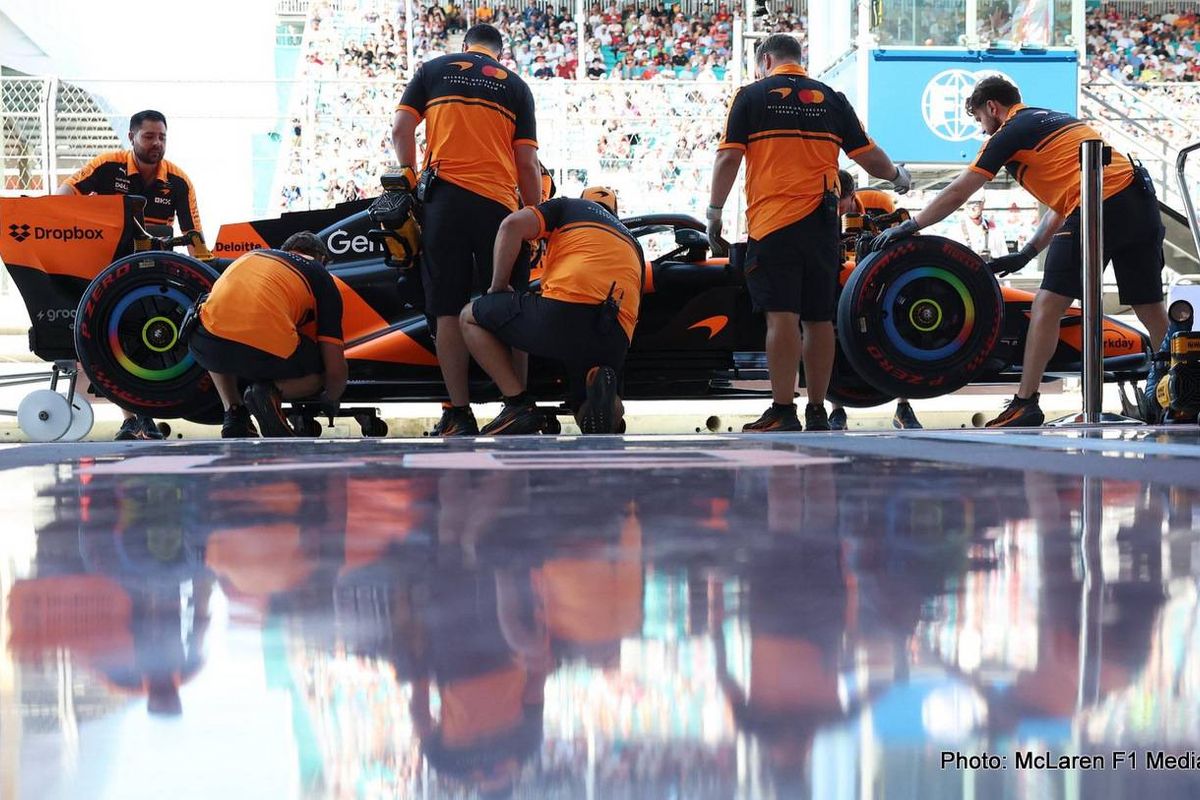 McLaren Technical Director of Performance Mark Temple explains Mercedes' advantage as works team