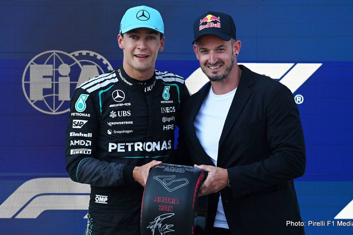 Quick thinking George Russell takes Austria pole earning praise from Mercedes boss Toto Wolff
