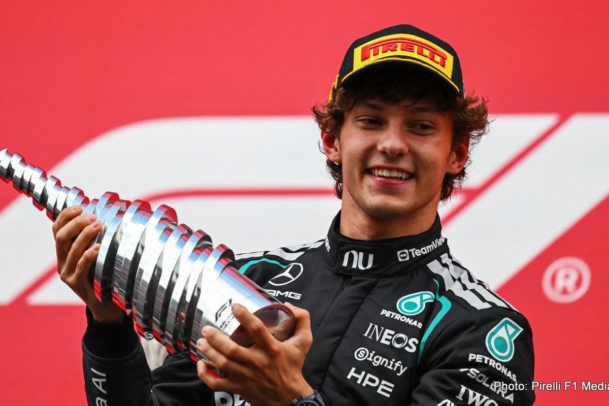 Formula 1 is The Kimi Antonelli Show, the Belgian Grand Prix his latest blockbuster