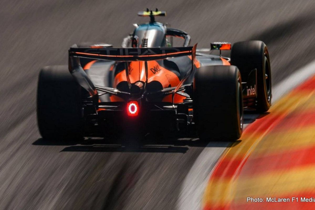 McLaren claim step forward despite Lando Norris ten-place grid drop for Belgian Grand Prix