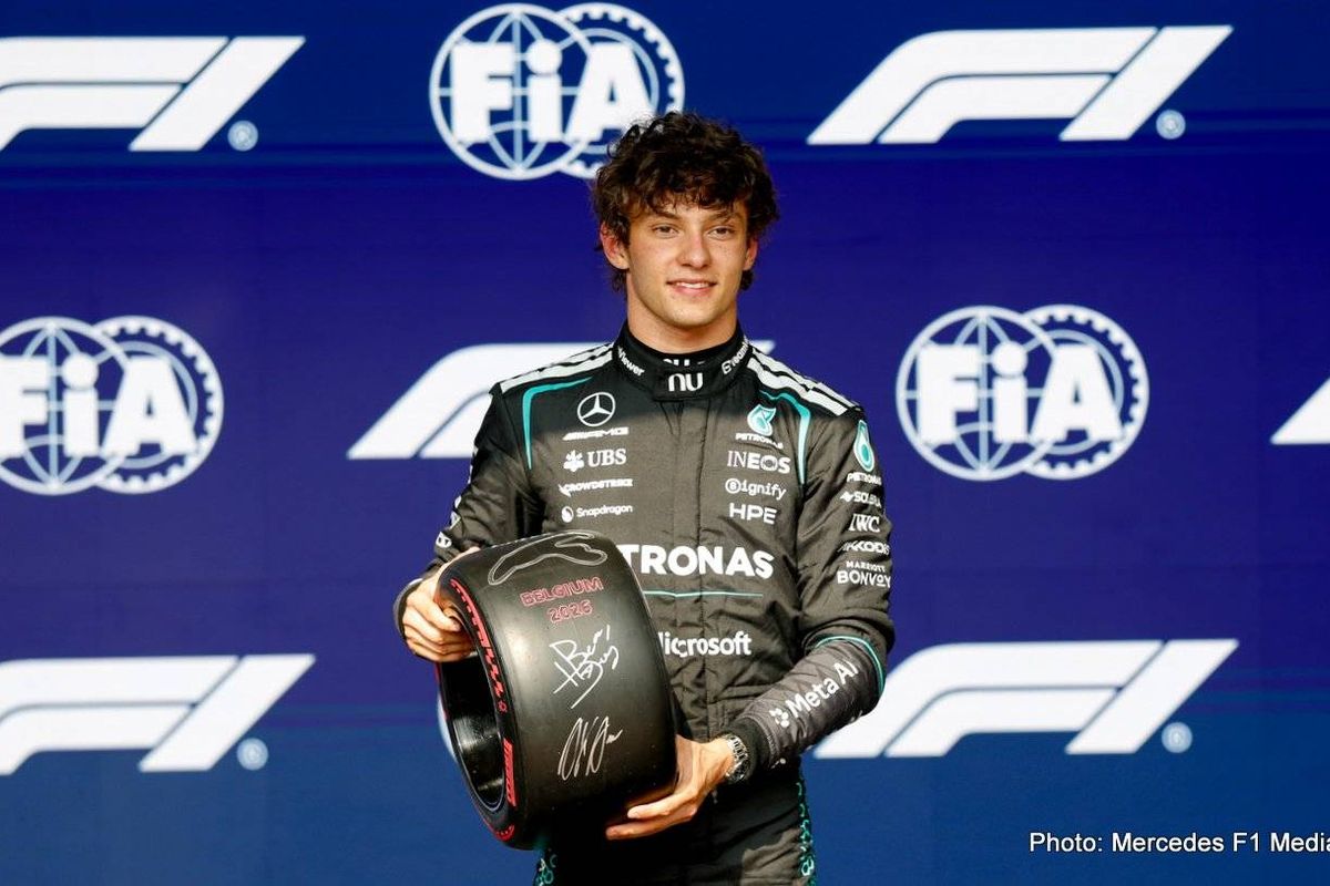 Kimi Antonelli: Happy Birthday Papa! Belgian Grand Prix pole seals priceless celebration