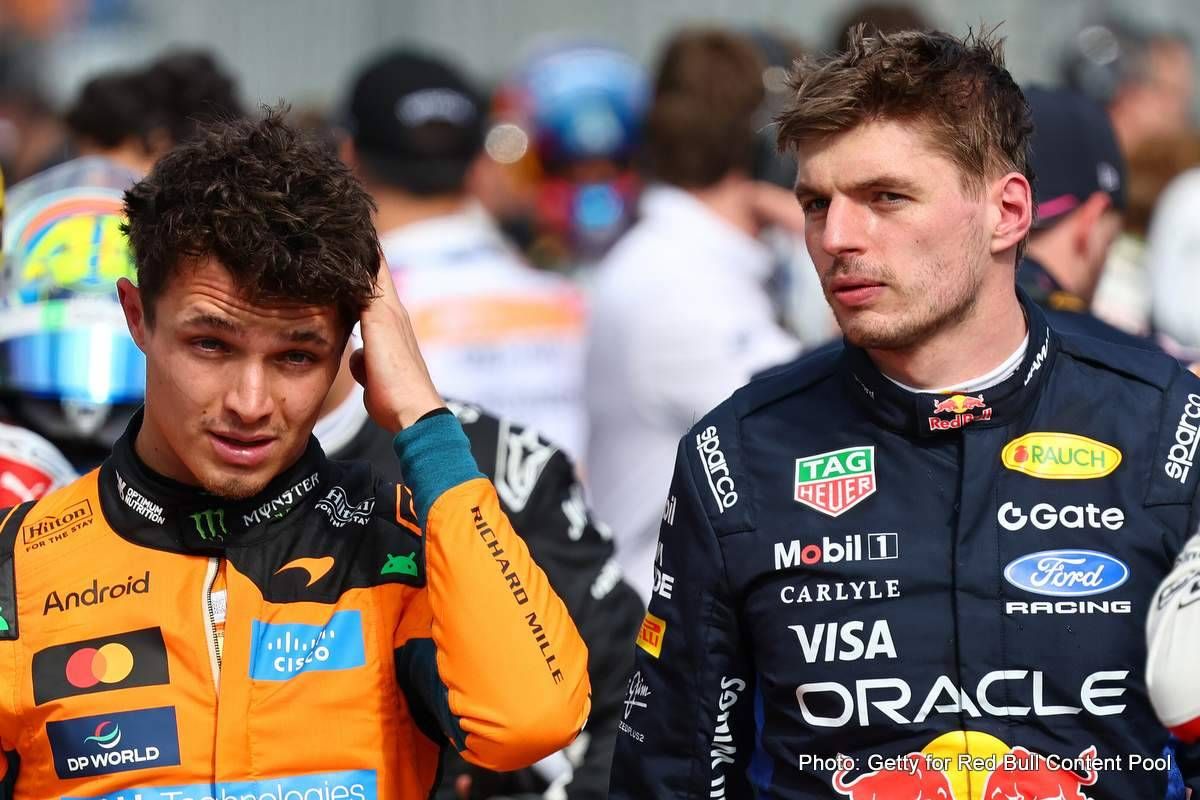 Lando Norris says "I can beat any driver" when asked about potentially having Max Verstappen as teammate