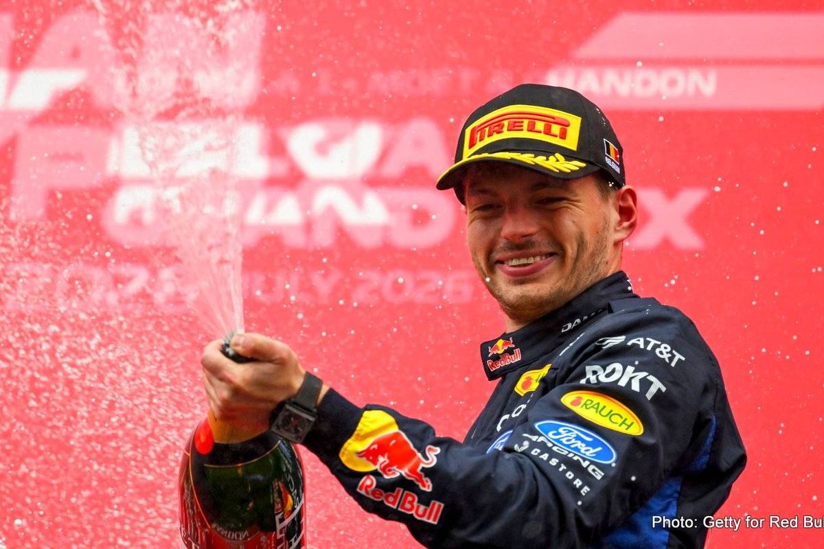 Max Verstappen rues VSC timing as Red Bull celebrate 300th podium at Belgian Grand prix