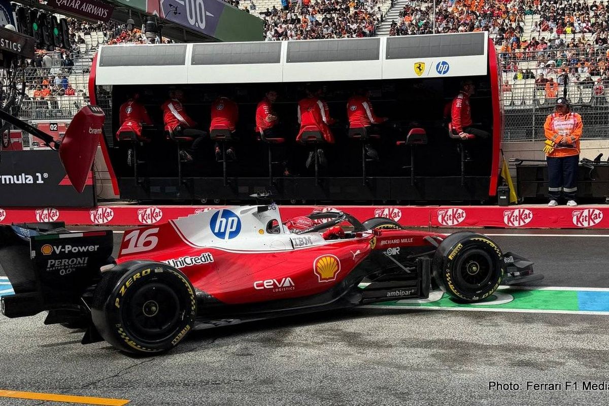 Charles Leclerc happy but Lewis Hamilton not happy with Ferrari after Zandvoort Sprint Qualifying
